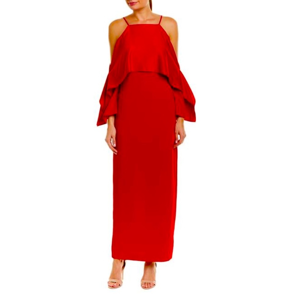 Trina Turk Scarlet Red Sz 14